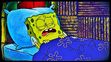 Spongebob sleeping