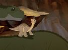 Littlefoot and Grandpa Longneck