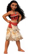 Moana as Ariel