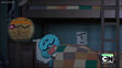 Gumball and Darwin sleeping