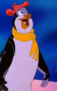 Hubie as Topper the Penguin