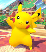 Pikachu in Super Smash Bros. for Wii-U and 3DS