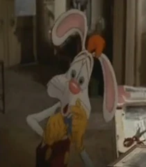 Roger Rabbit The Parody Wiki Fandom Who framed roger rabbit (1988) received oscars for film editing, sound effects editing and visual effects, and a special achievement award for richard the now beloved trademark voice of roger rabbit was the work of actor and comedian charles fleischer, who actually wore a rabbit suit on the. roger rabbit the parody wiki fandom