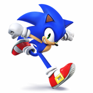 Sonic in Super Smash Bros. for Wii U and 3DS