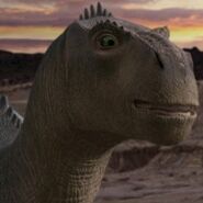 Aladar face close up