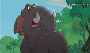 Colonel Hathi as Target Practice Elephant