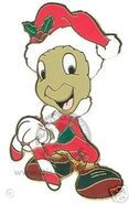 Jiminy as Santa