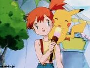 Pikachu likes ice cream