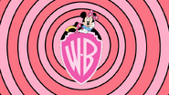 Minnie Mouse Riding on a Shield