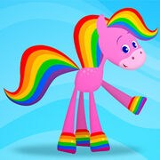 Rainbow Horse