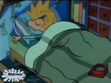 Arnold Shortman sleeping in bed