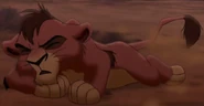Kovu Lands on a Floor