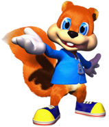 Conker the Squirrel as Uncle Waldo