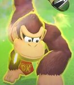 Donkey Kong in Mario Golf- Super Rush