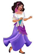Esmeralda as Young Towa