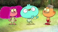 (from L-R) Fee (P1), Harvey Beaks (P2), and Foo (P3) (main coach)