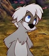 Gurgi as Zazu