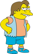 Nelson Muntz as Caterpillar