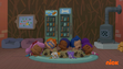 Bubble Guppies (Molly, Nonny, Gil, Goby and Zooli) sleeping