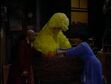 Episode 2061- Big Bird falls asleep after the storm as Gordon and Susan tuck him in