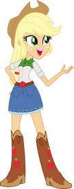 Equestria girls applejack vector by icantunloveyou-d6srii9