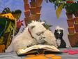 Jake the Polar Bear crying in Jim Henson's Animal Show: Zebra & Lion