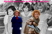 Madeline and Annie as Mary Ann & Jane