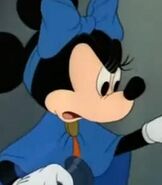 Minnie Mouse as Amy/Sailor Mercury