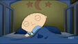 Stewie Griffin can't sleep in his crib and he's having a horrible nightmare