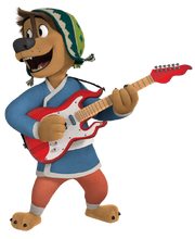 Bodi 4 rock dog