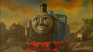 Edward the Blue Engine as Grampa Abe Simpson