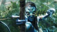 Neytiri as Fifi the Feather Duster (Human)