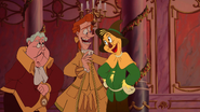 Cogsworth, Lumiere, and Scarecrow
