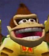 Donkey Kong in Mario Strikers Charged