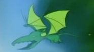 Hercules Bat Winged Green Monster