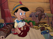 Pinocchio as Young Flounder