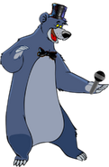 Baloo as Freddy Fazbear