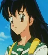 Kagome Higurashi in InuYasha the Movie Affections Touching Across Time