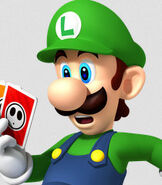 Luigi in Mario Party Island Tour