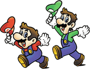 Mario and Luigi smb2