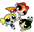 Powerpuff Girls Making a Pinwheel Action