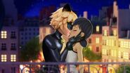 Marichat rooftop kiss