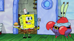 Spongebob tell krabs job