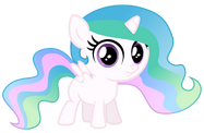 Filly Princess Celestia