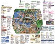 Tokyo Disney Sea 2001 map