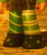 Vanellope's Black Boots (X24)