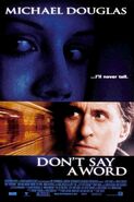 Don't Say a Word (September 28, 2001)