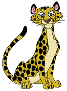 Jim as a Tanzanian Cheetah