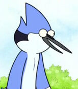 Mordecai as Master Crane