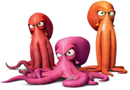 and Octopi as Gallaxhar's Clones Army